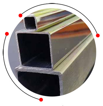 Alloy UNS No 2200 square pipes