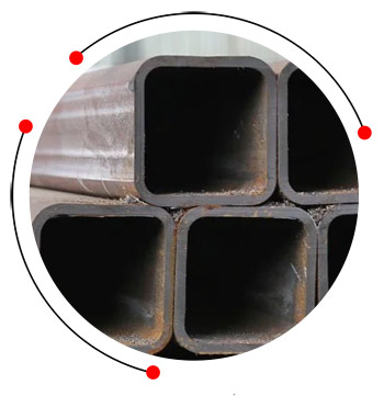 Carbon steel square pipe