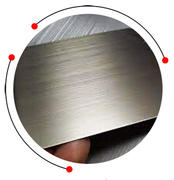 Decorative titanium coated SS sheet