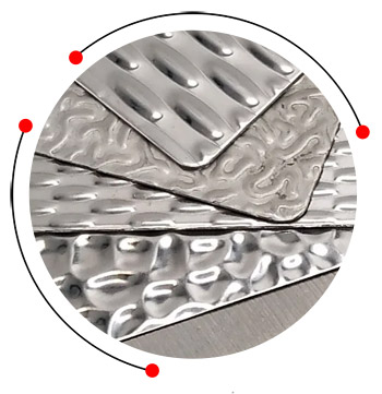 Embossed SS sheet