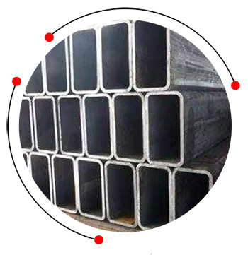 Mild steel seamless rectangular pipe