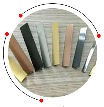 PVD coated ss profiles