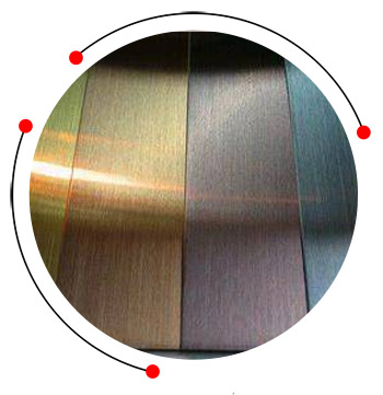 PVD coated SS sheet
