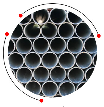 Schedule 40 galvanized steel pipe
