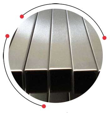 SS 304L ERW Square Pipe