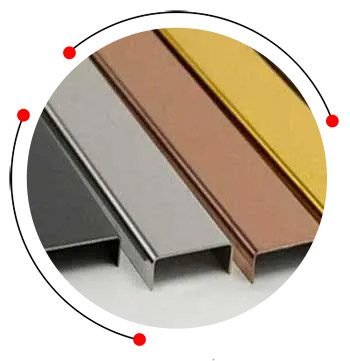 SS decorative C profile
