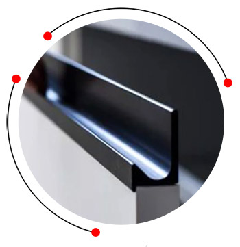 SS decorative J profile