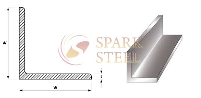 SS decorative L profile dimensions