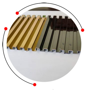 SS decorative louvers