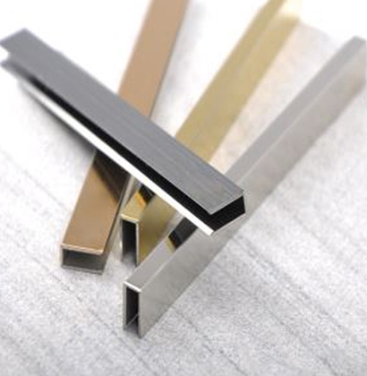 Stainless steel decorative U profile