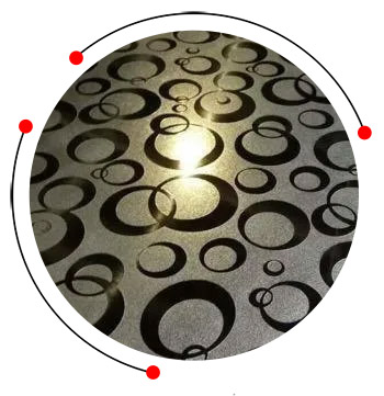SS etched sheet
