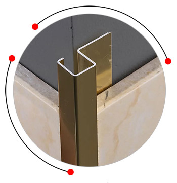 SS floor transition profile