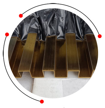 SS fluted panel
