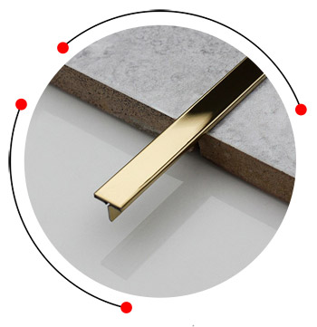 SS tile trim