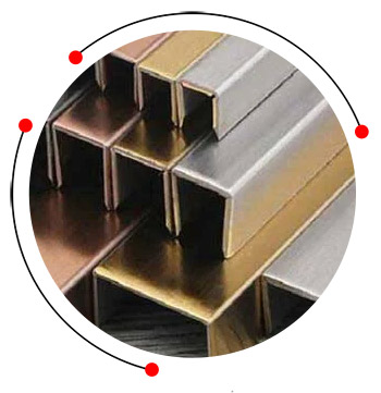 Stainless steel C profile patti