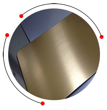 Stainless steel colour sheet
