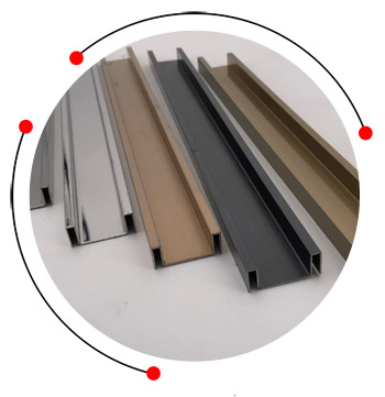 Stainless steel decorative custom profile
