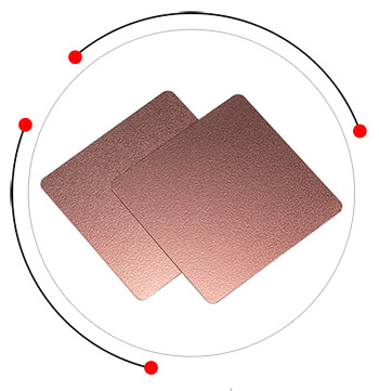 Stainless steel decorative sheet