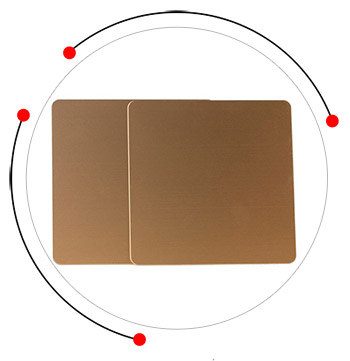 Stainless steel designer sheets 