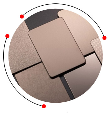 Stainless steel PVD sheets