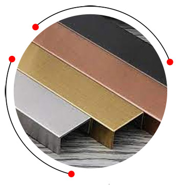 Stainless steel U profile