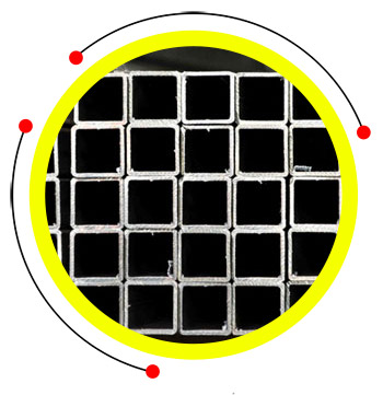 UNS S31600 square pipe